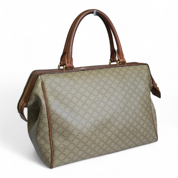 Celine Handbags - Celine Macadam Boston